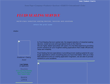 Tablet Screenshot of fluidsealingservice.com